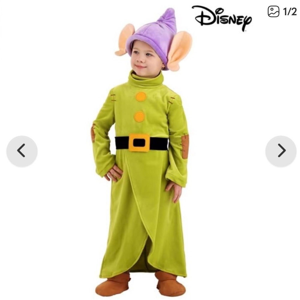 Disney Dopey Kids Costume